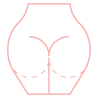 Icono de silueta femenina representando la especialidad de la Dra. Grecia en cirugía estética en Tijuana, Baja California